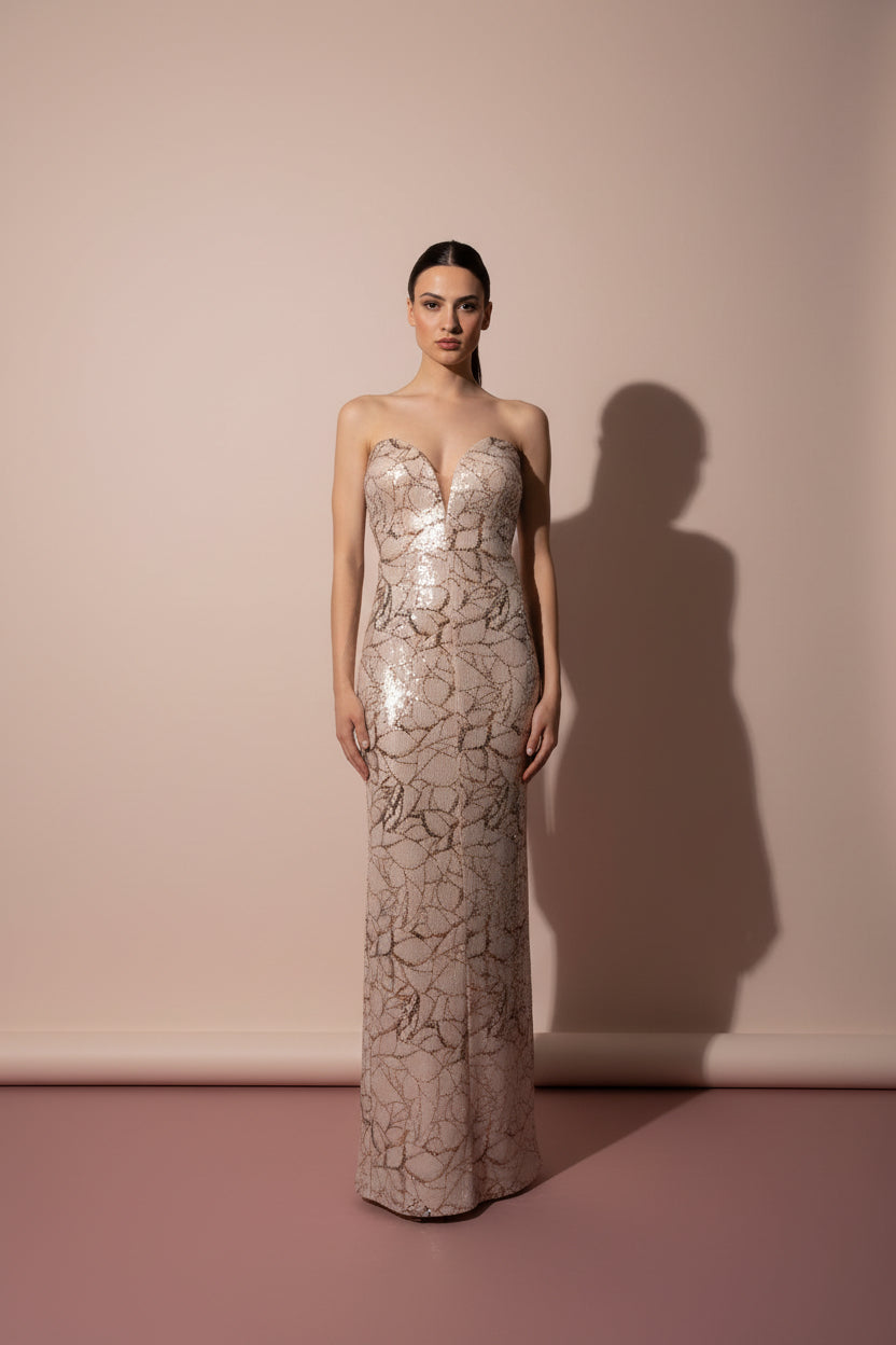 VESTIDO CARLA RUIZ 52664
