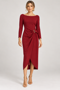 VESTIDO GRANATE 21066