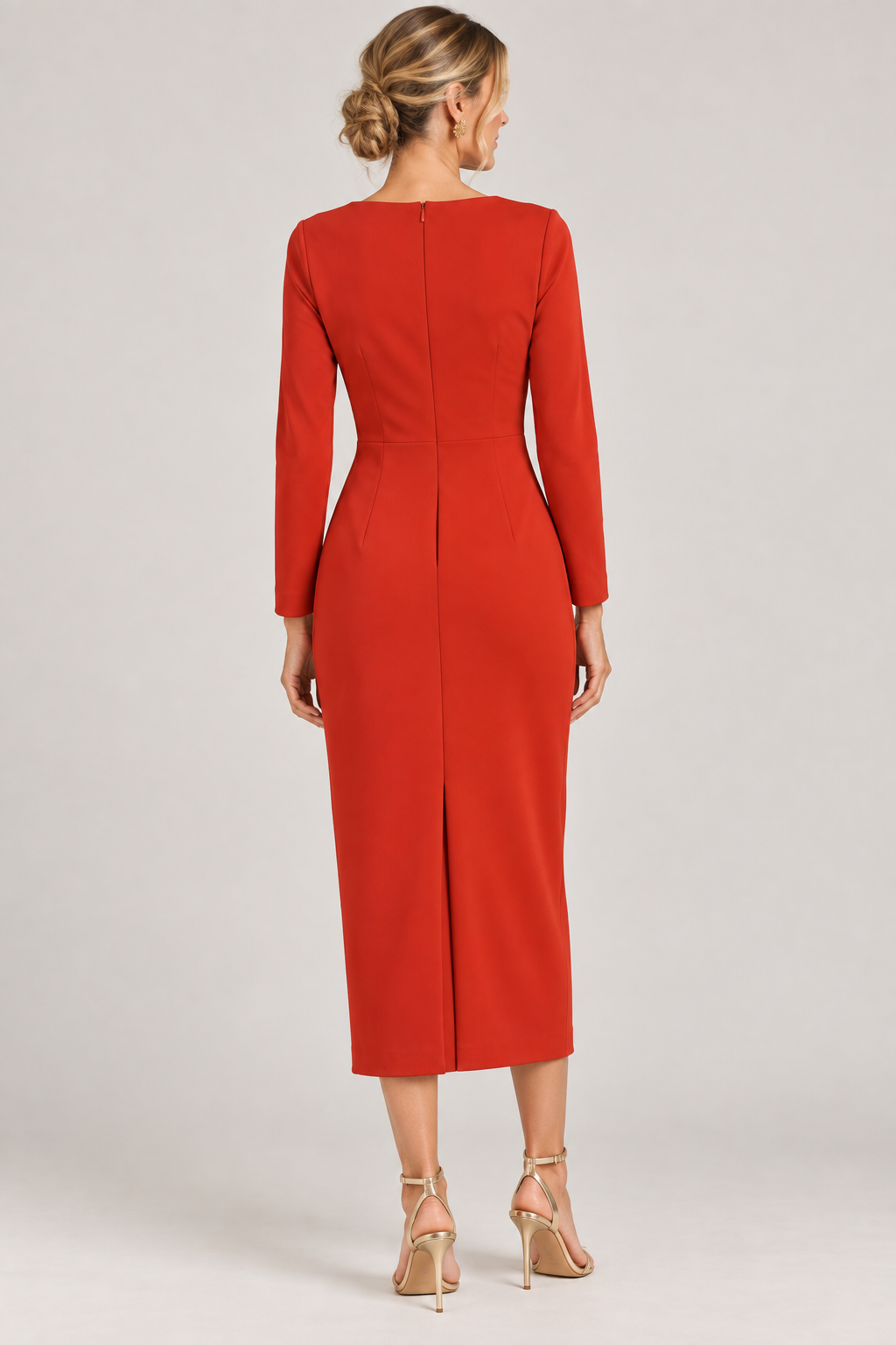 VESTIDO ESCOTE HEBILLA 21065
